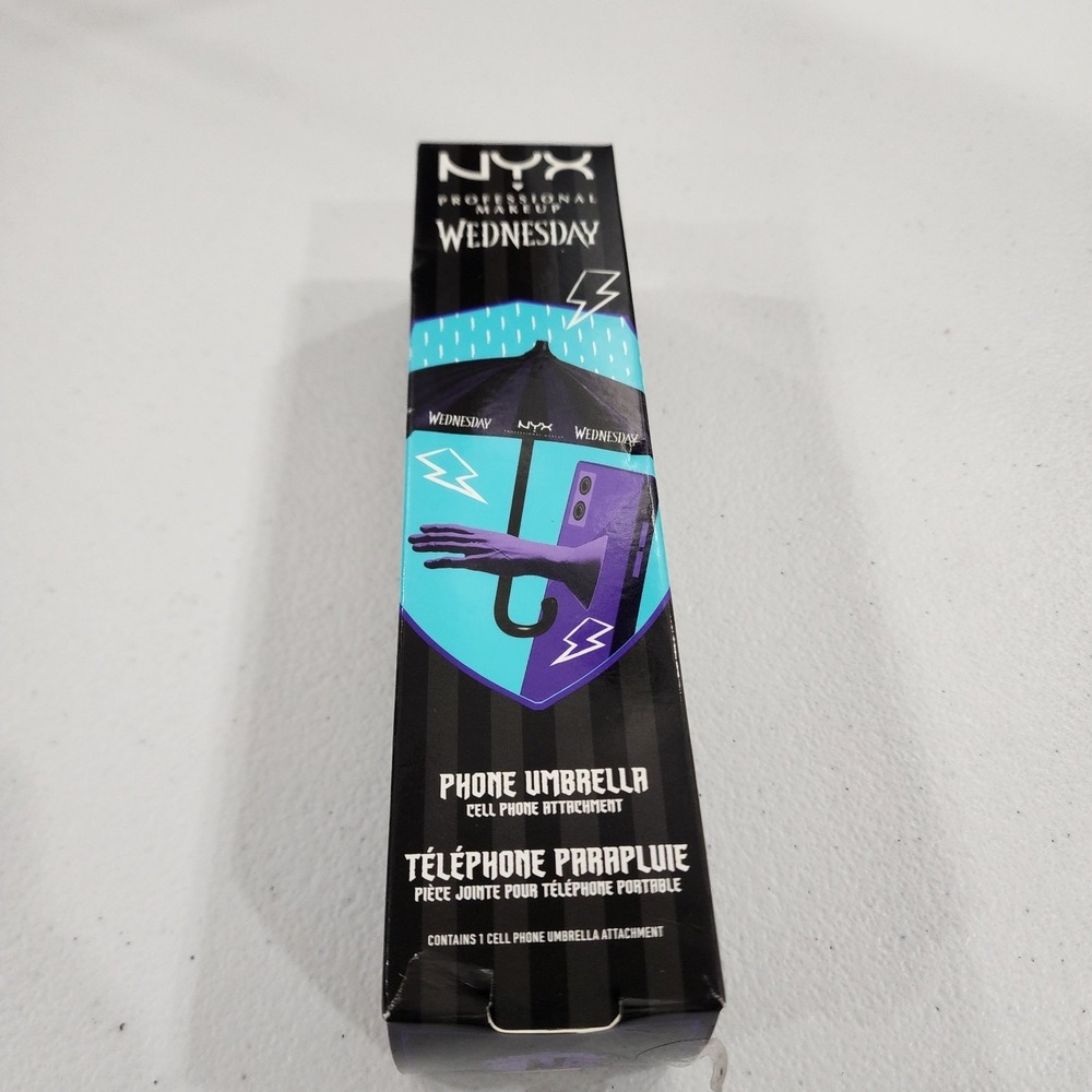 NYX PROFESSIONAL MAKEUP Wednesday Phone Umbrella - New In Box